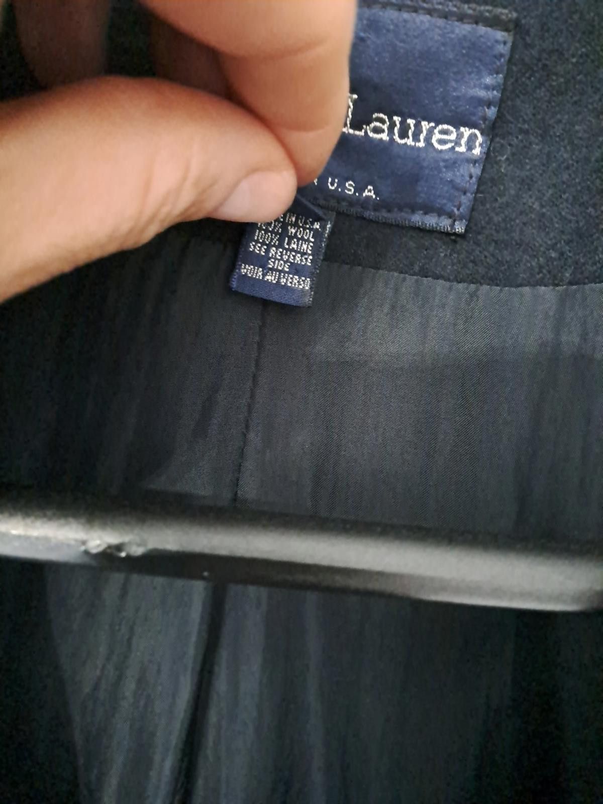 Polo Ralph Lauren Vintage Ralph Lauren 80s Wool Crest Blazer Made USA Size 12 Size M / US 6-8 / IT 42-44 - 4 Thumbnail