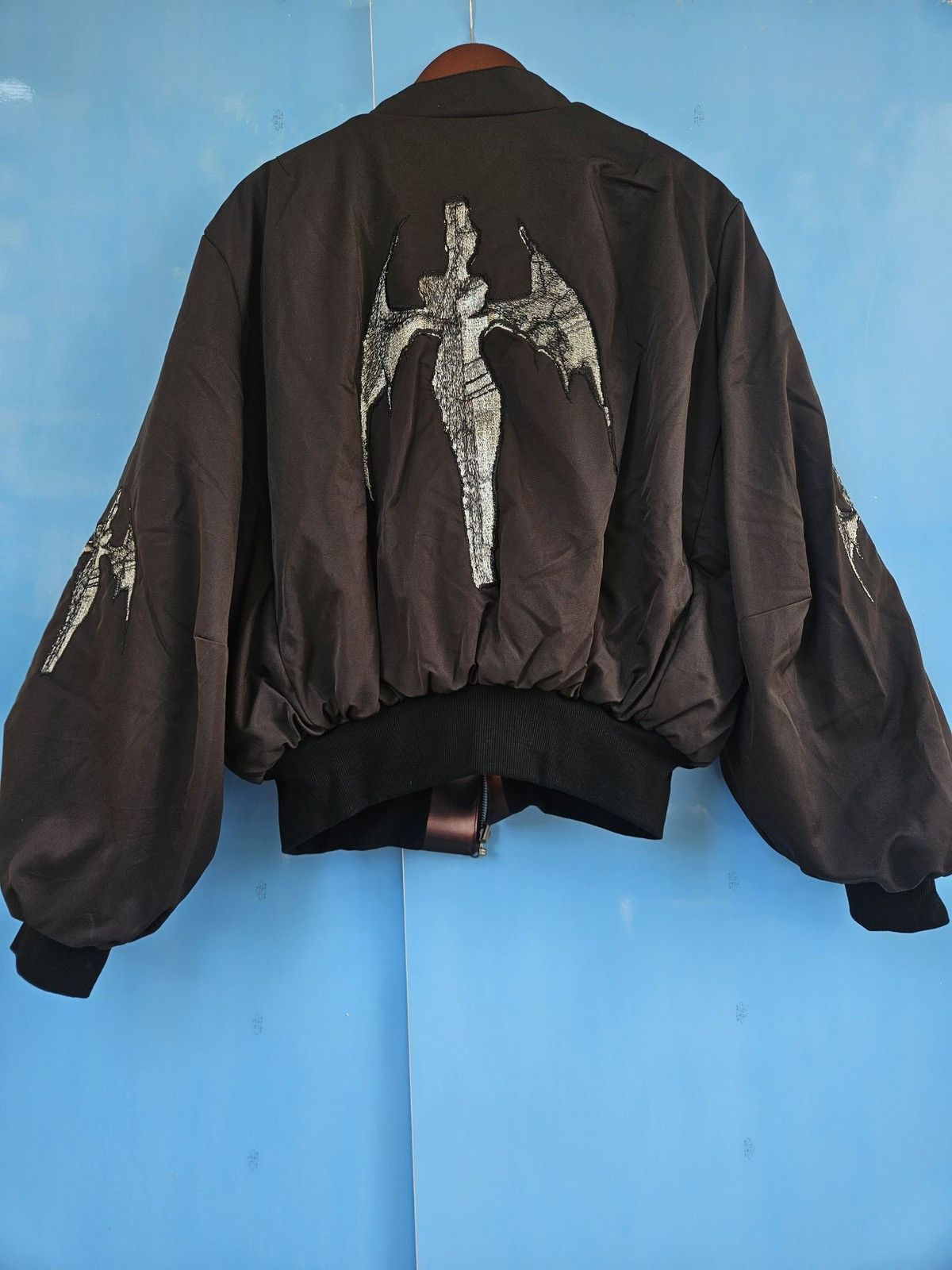 Mowalola EXTREMELY RARE!!! Mowalola Reversible Bomber Jacket Size US S / EU 44-46 / 1 - 3 Thumbnail