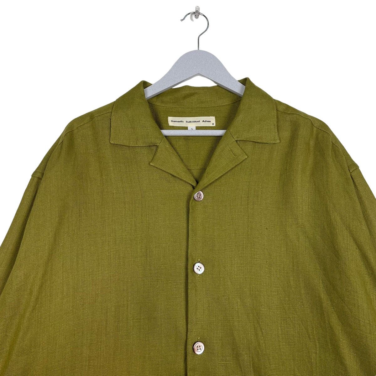 Issey Miyake × Japanese Brand 💥DOMESTIC INDIVIDUAL ACHOO LINEN BUTTON CHORE JACKET Size US M / EU 48-50 / 2 - 3 Thumbnail