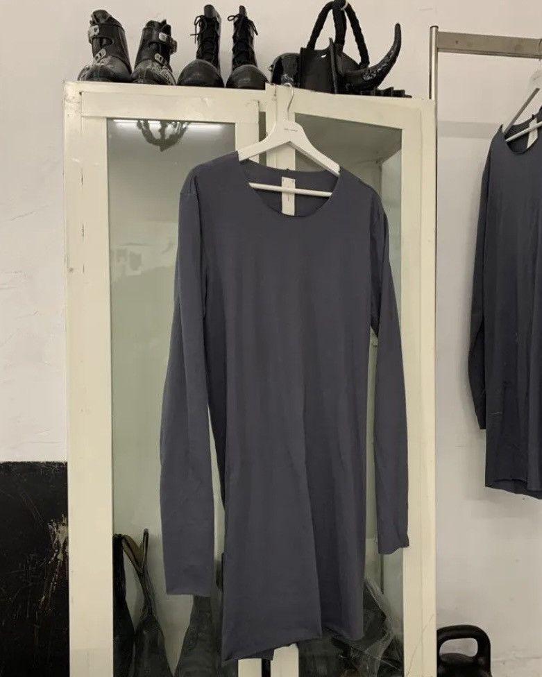 image of 1 Of 1 x Avant Garde Alexei Kotenkov Cross Seam Longsleeve 24 in Grey, Men's (Size Medium)