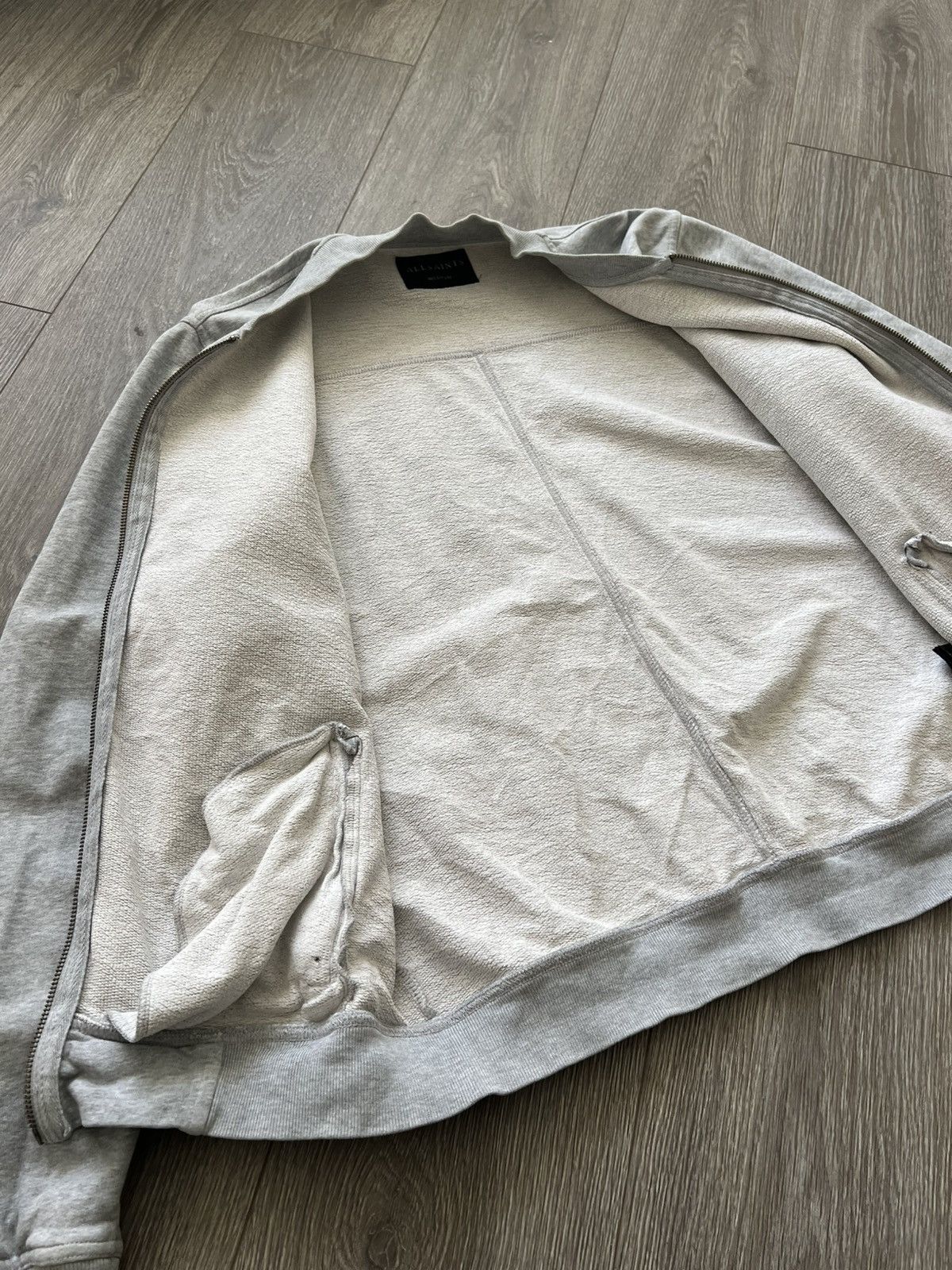 Allsaints Allsaints Sweat Bomber Jacket Size US M / EU 48-50 / 2 - 10 Thumbnail