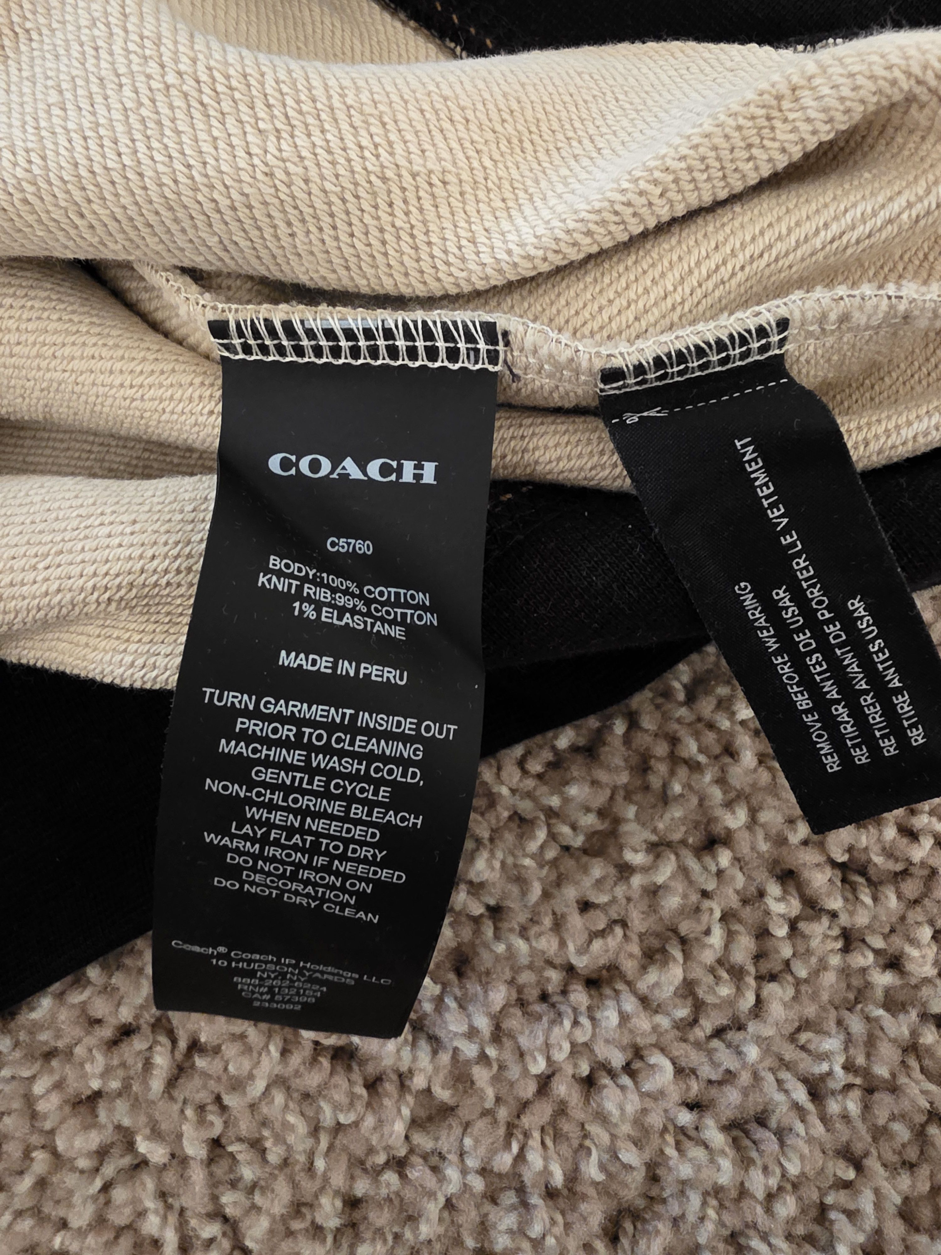 Coach Coach: Crewneck Sweater - Signature Design (M) Size US M / EU 48-50 / 2 - 5 Thumbnail