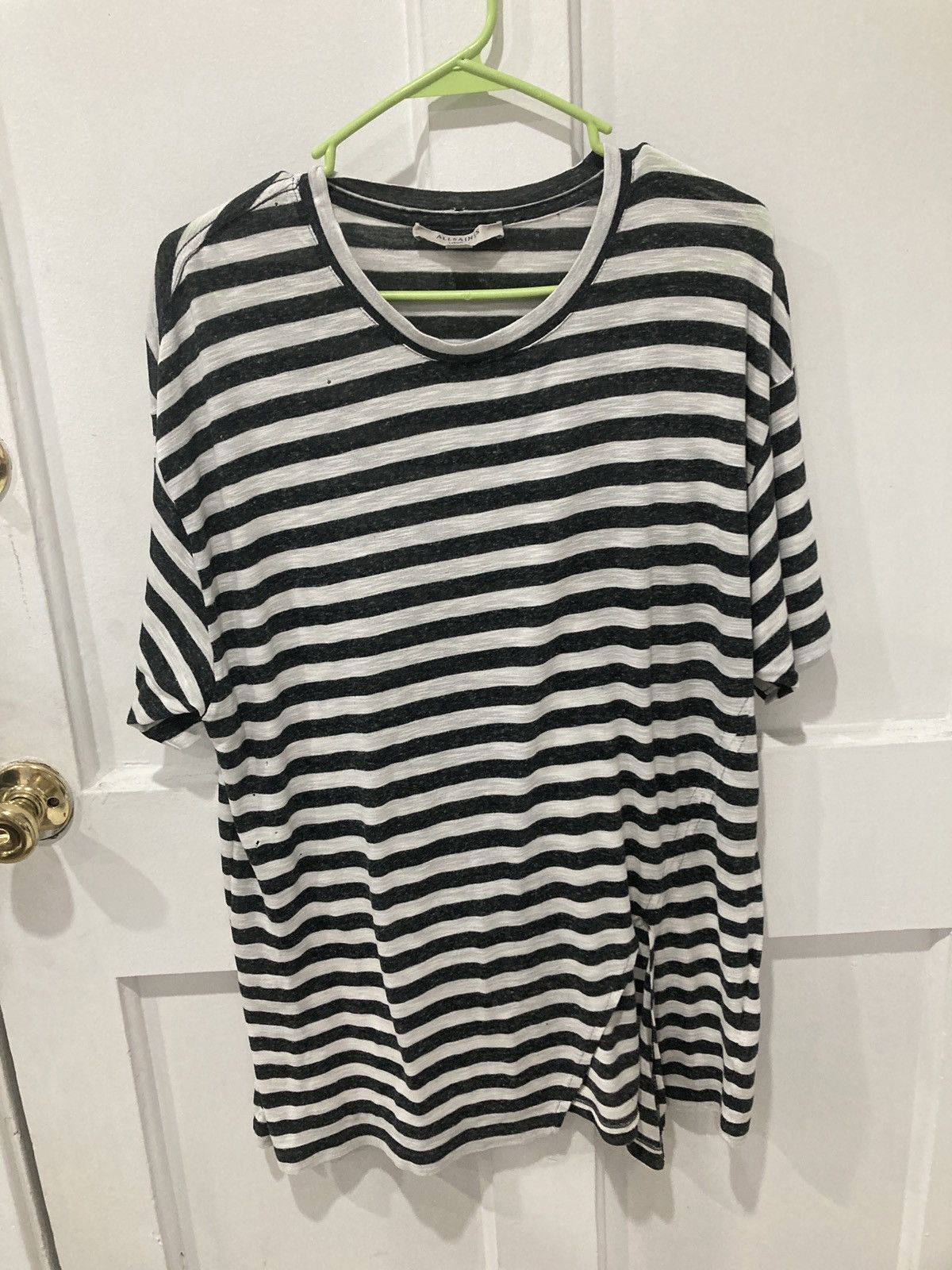 Allsaints ALLSAINTS Meli Striped Tee Size US M / EU 48-50 / 2 - 2 Thumbnail