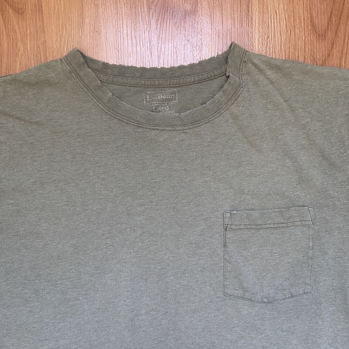 L.L. Bean L.L. Bean Front Pocket Distressed T-Shirt Large Size US L / EU 52-54 / 3 - 2 Thumbnail