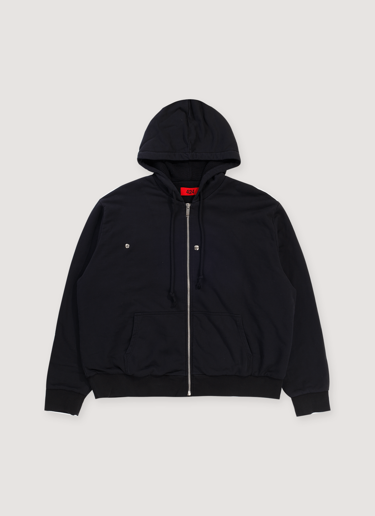 Other 424 on Fairfax Wrap Thermal Zip Sweatshirt Black Size US L / EU 52-54 / 3 - 1 Thumbnail