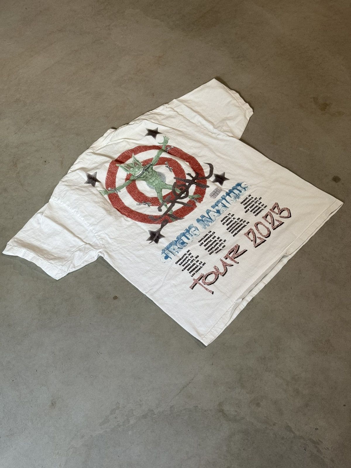 Travis Scott Travis Scott Tour Tee Size US XXL / EU 58 / 5 - 3 Thumbnail