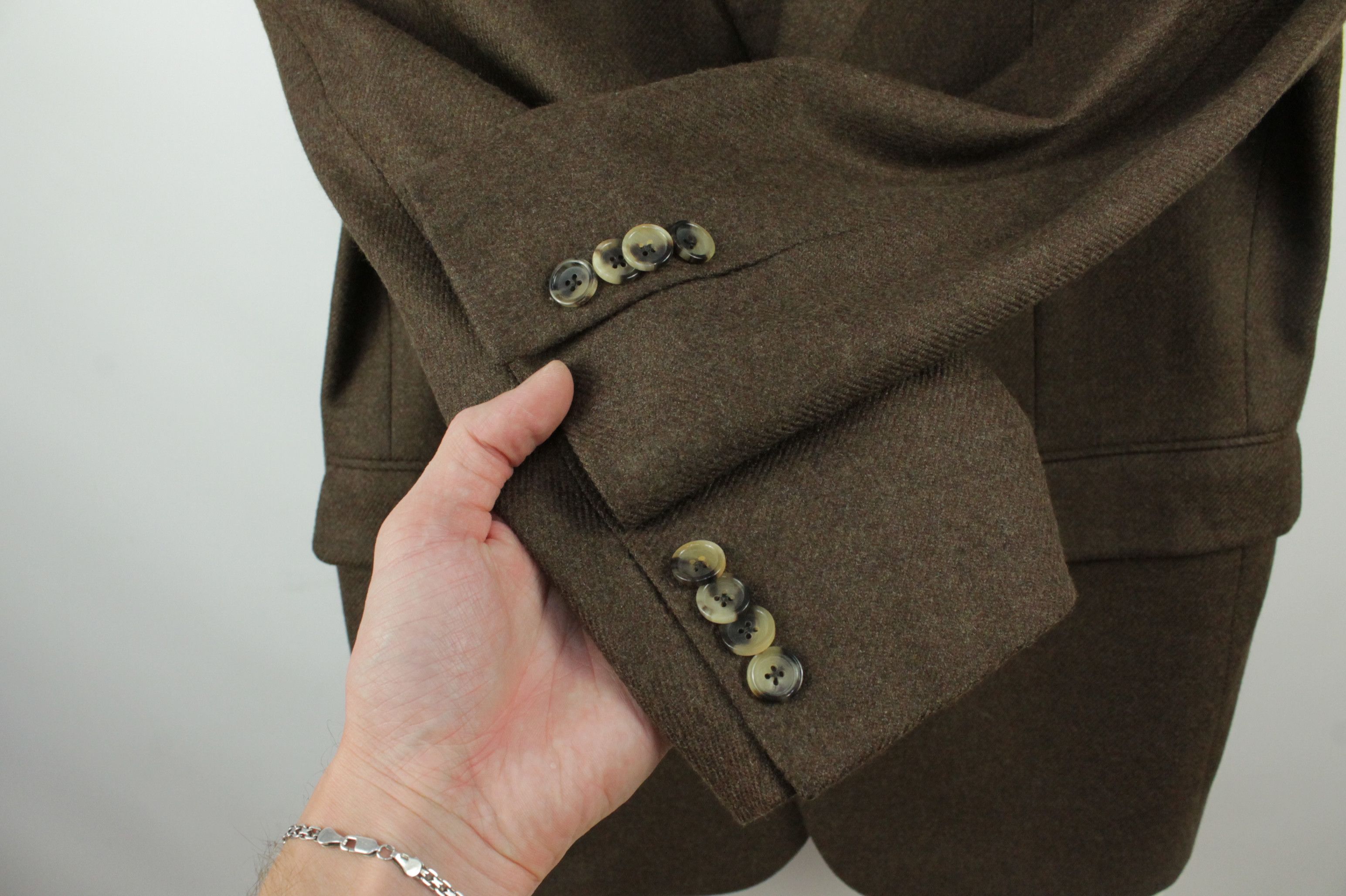 Pal Zileri Pal Zileri Loro Piana Wool Cashmere Sport Coat Blazer Jacket Size US XL / EU 56 / 4 - 4 Thumbnail