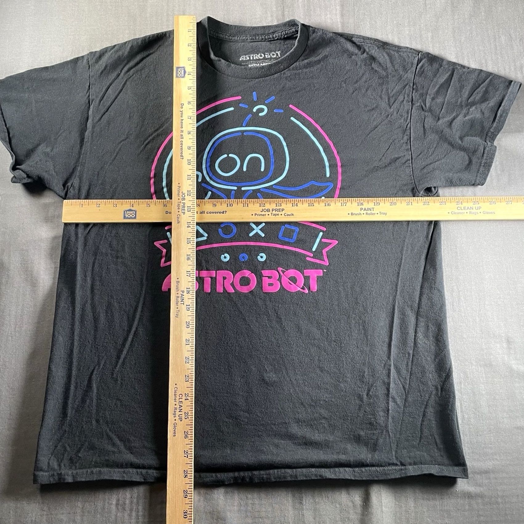 Ripple Junction Nike Shirt Men XL Astro Bot PlayStation 5 Video Game Graphic Print Cir Black Short Sleeve Round Neck Rippl Junction His Men Size US XL / EU 56 / 4 - 4 Thumbnail