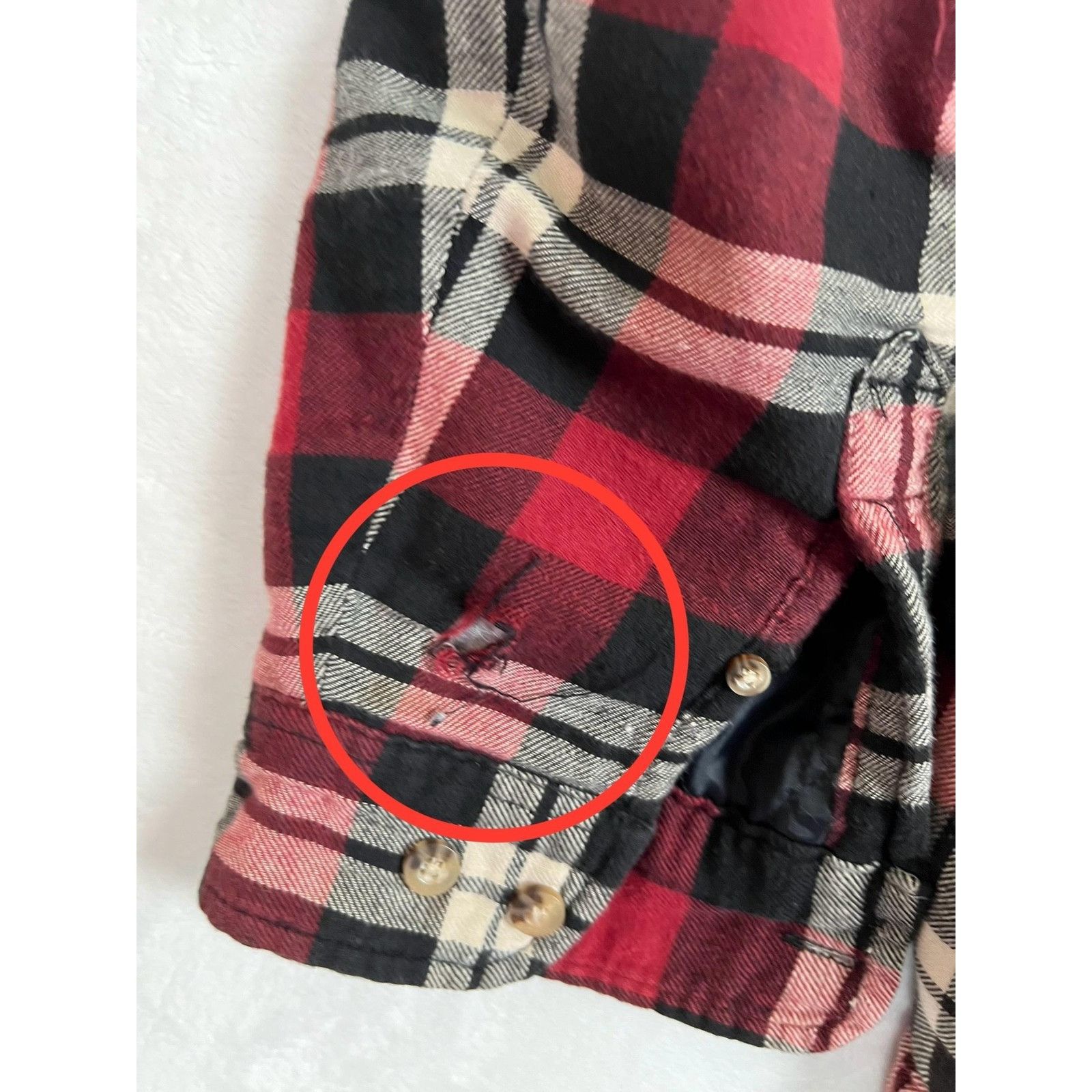Wrangler VTG Wrangler Riggs Workwear Jacket Mens Medium Red Plaid Hoo Size US M / EU 48-50 / 2 - 2 Thumbnail