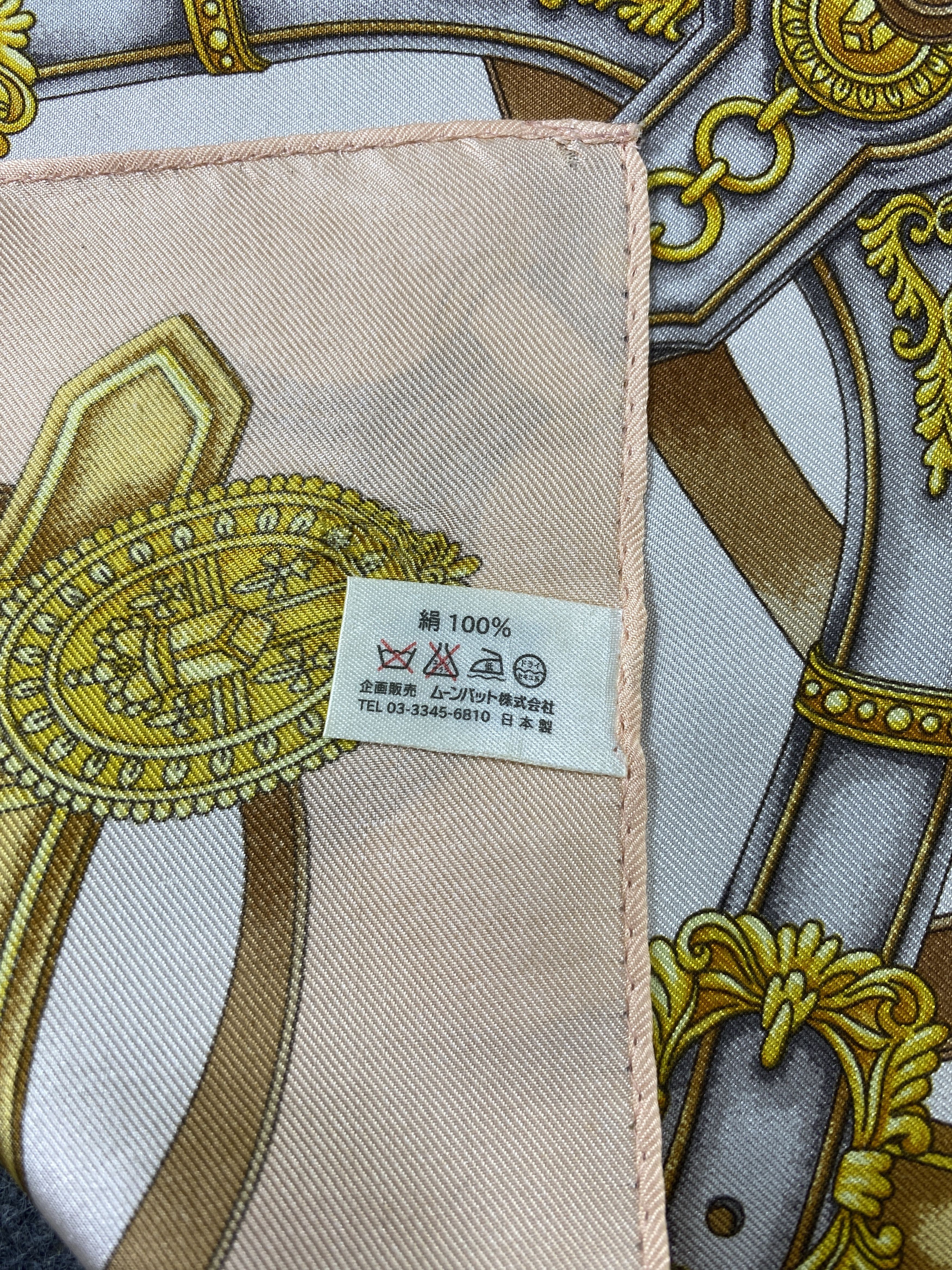 Lancel × Vintage Lancel Handkerchief / Bandana / Neckerchief-B132 Size ONE SIZE - 5 Thumbnail