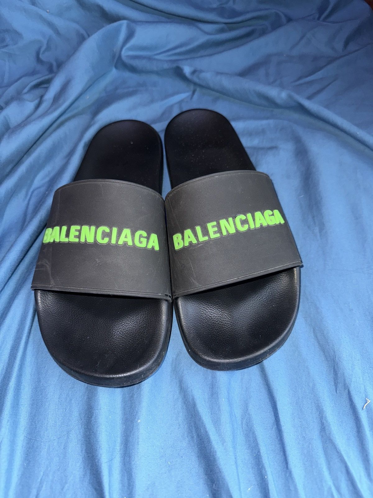 Balenciaga Balenciaga Piscine slides Size US 12 / EU 45 - 1 Thumbnail