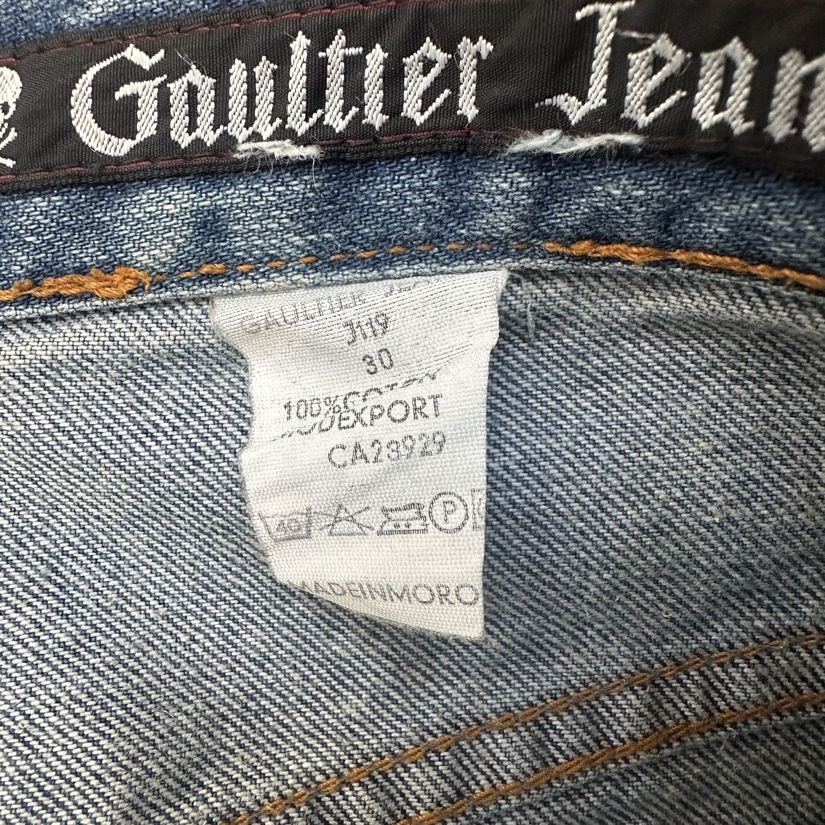 Jean Paul Gaultier Rare Vintage Jean Paul Gaultier jean’s Paris Size US 30 / EU 46 - 7 Thumbnail