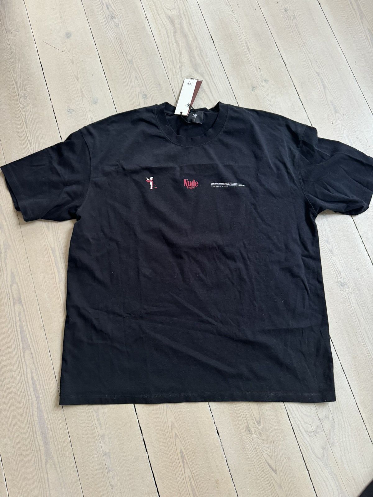 Nude NUDE CUP TEE BLACK Size US XL / EU 56 / 4 - 1 Thumbnail