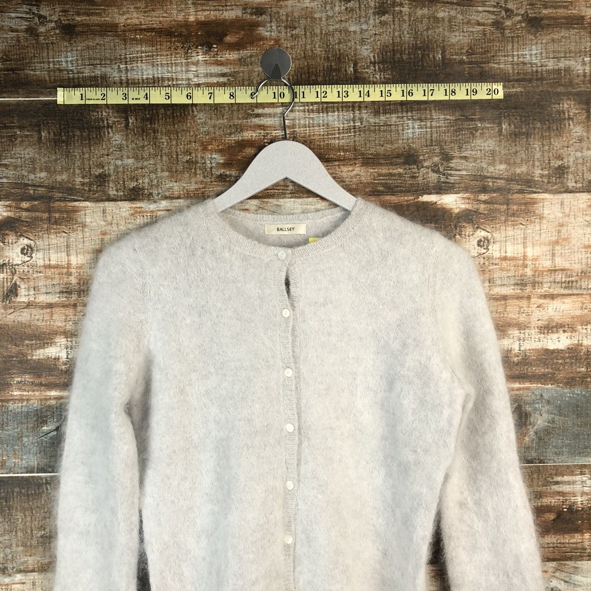 Homespun Knitwear × Japanese Brand Ballsey Grey Cardigans Knitwear #A1321 Size XS / US 0-2 / IT 36-38 - 2 Thumbnail