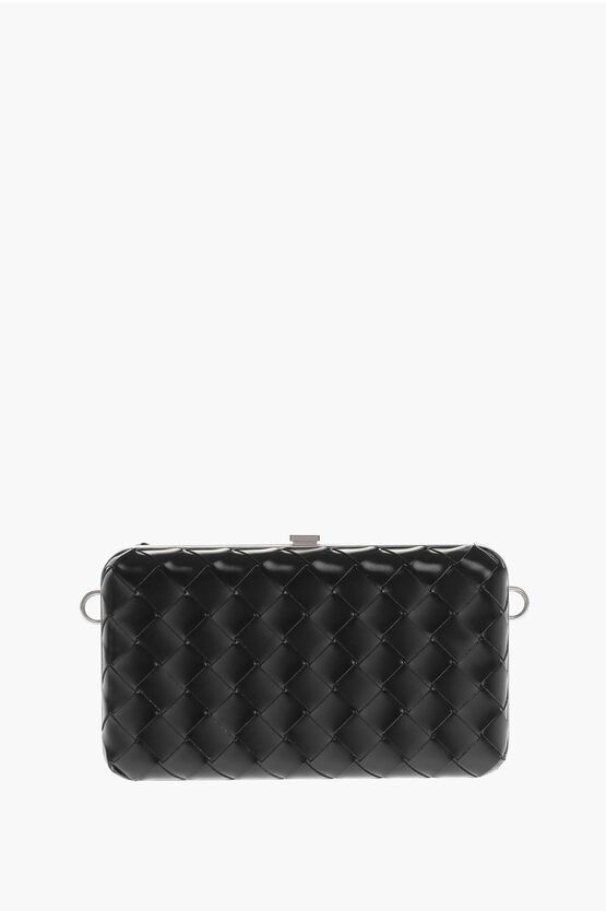 Bottega Veneta Woven leather clutch with sholders strap Size ONE SIZE - 1 Thumbnail
