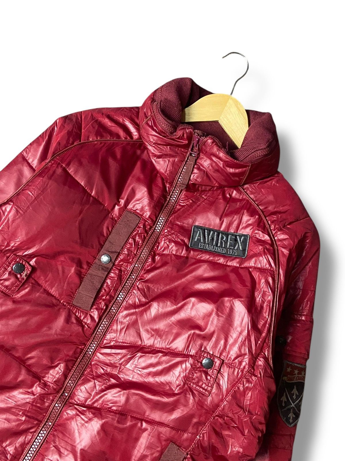 Avirex Avirex Armed Forces Manufactures Down Jacket (151) Size US L / EU 52-54 / 3 - 4 Thumbnail