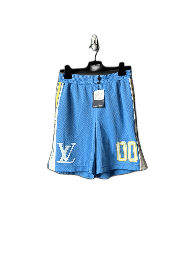 Louis Vuitton Louis Vuitton Blue Sport Shorts Size S Size US 27 - 1 Thumbnail