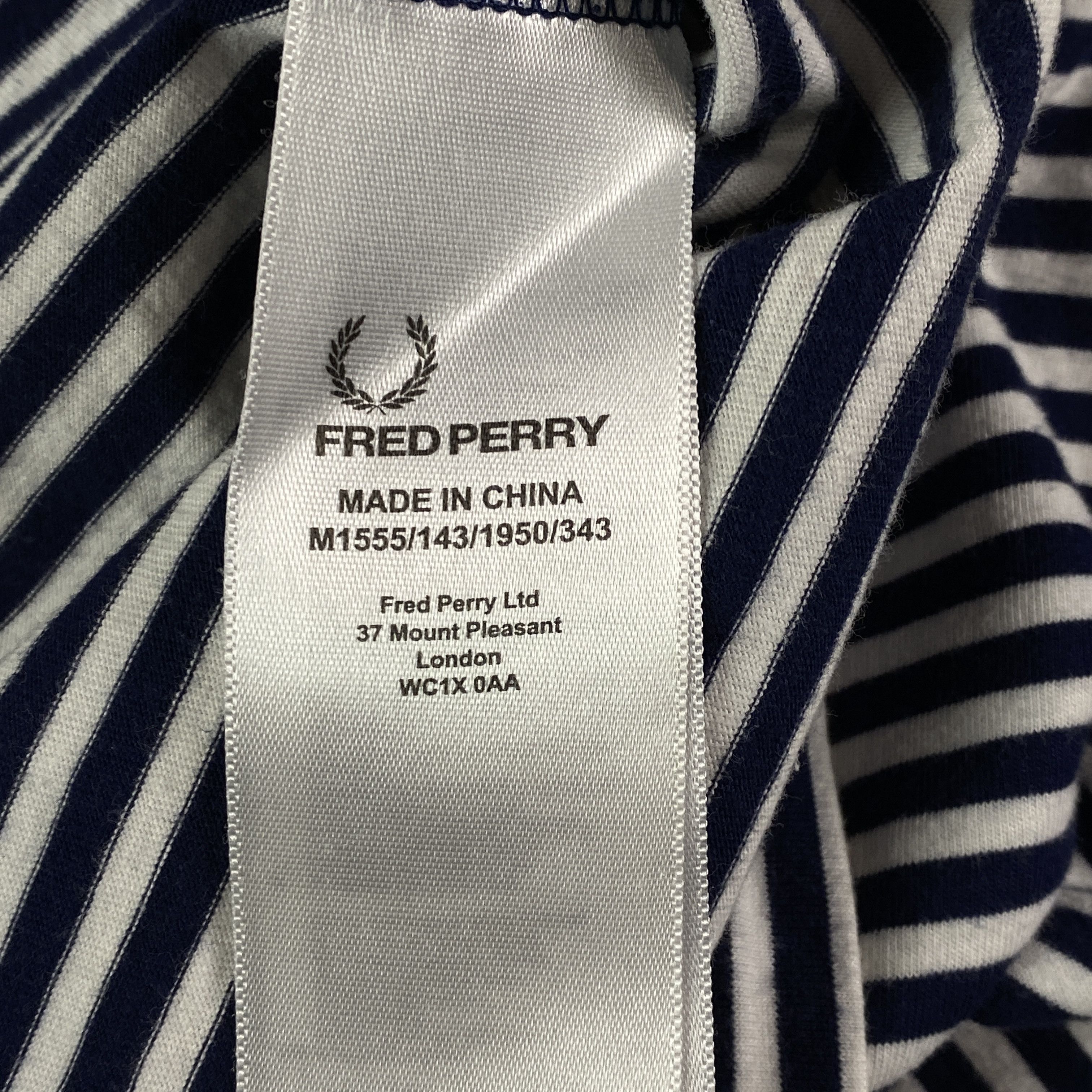 Fred Perry Mens T-Shirt Fred Perry Size XS Size US XS / EU 42 / 0 - 6 Thumbnail