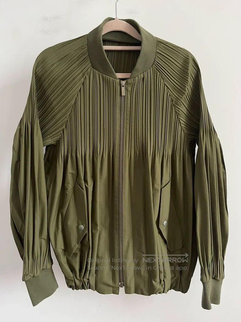 Issey Miyake Issey Miyake Green Coat Size XXL / US 16-18 / IT 52-54 - 1 Thumbnail