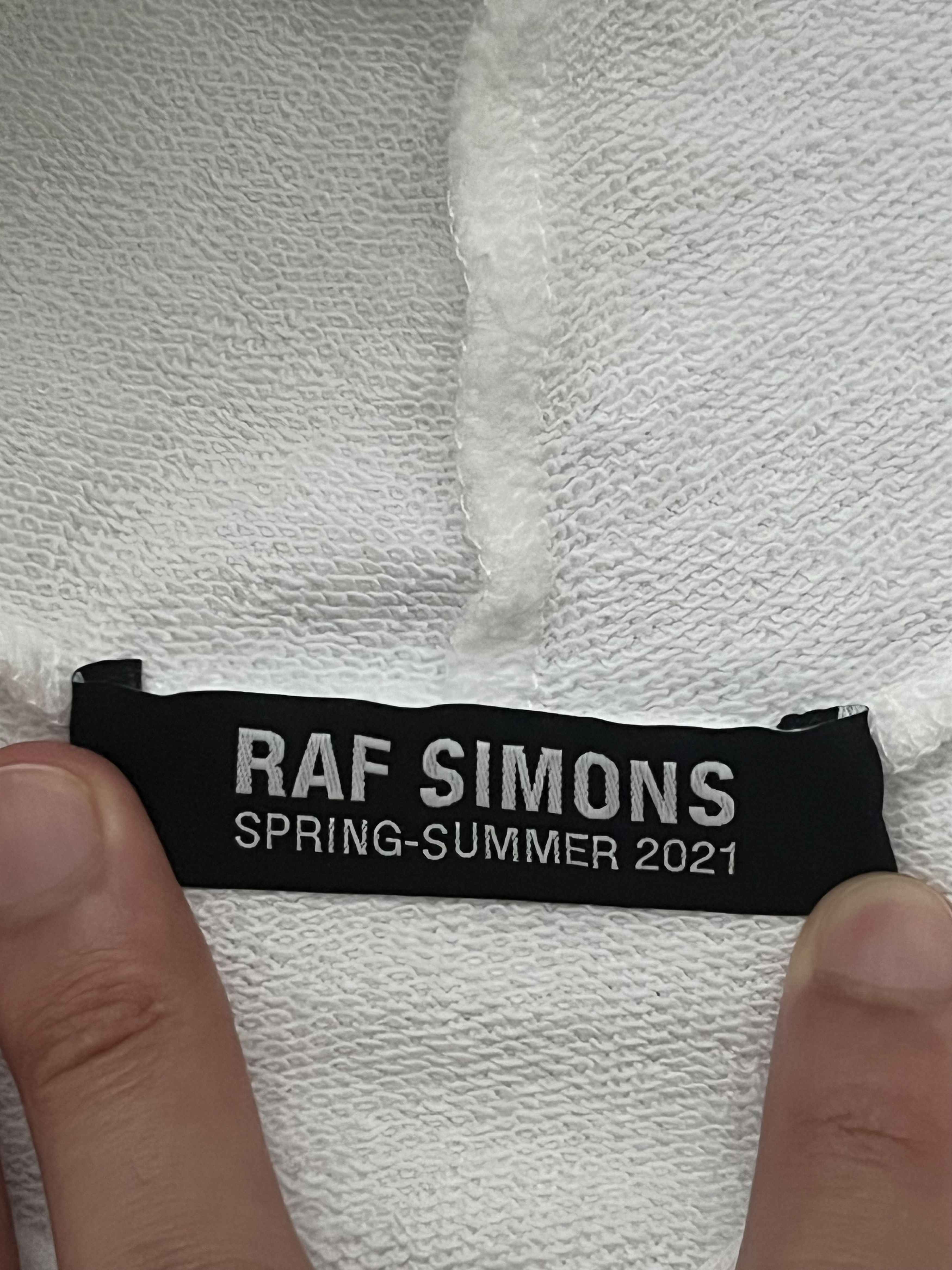 Raf Simons 💚 SS21 Raf Simons Teenage Dreams Sleeveless Hoodie Size US L / EU 52-54 / 3 - 4 Thumbnail