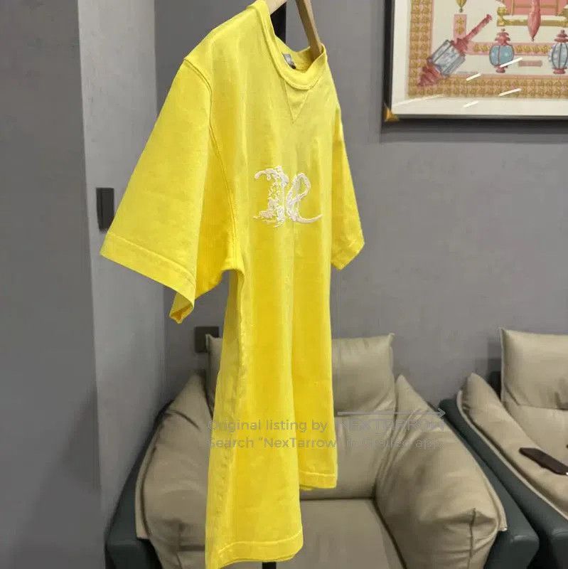 Dior Dior Yellow Cotton T. Size M / US 6-8 / IT 42-44 - 3 Thumbnail