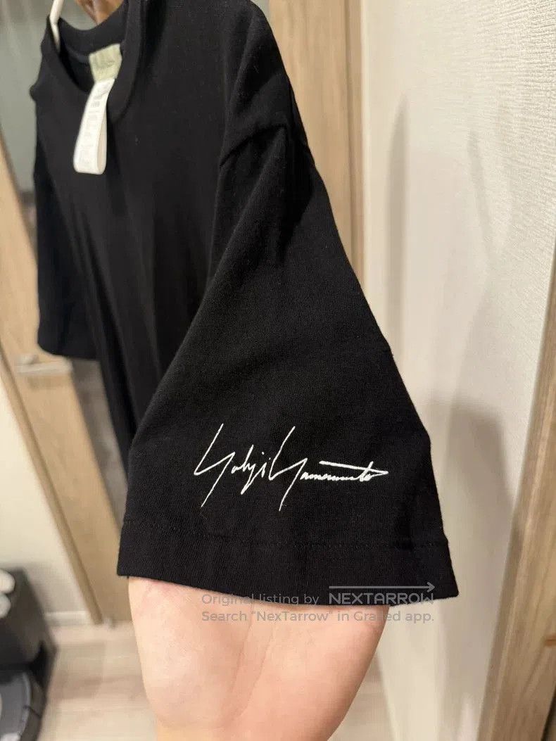Yohji Yamamoto Yohji Yamamoto Classic Black T-shirt. Size US M / EU 48-50 / 2 - 3 Thumbnail