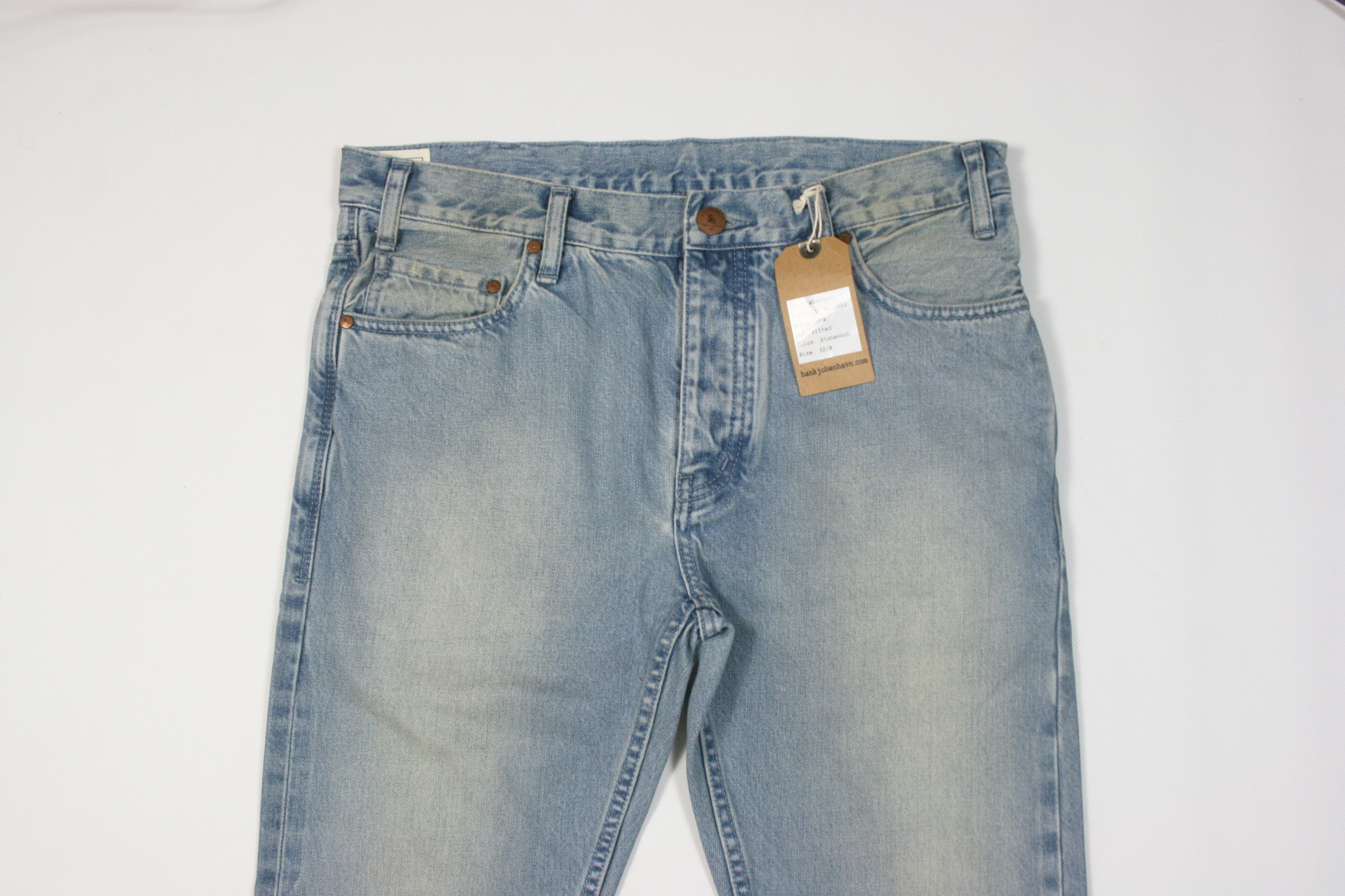 Han Kjobenhavn AW12 Selvage Stonewash Jeans Size US 32 / EU 48 - 3 Thumbnail