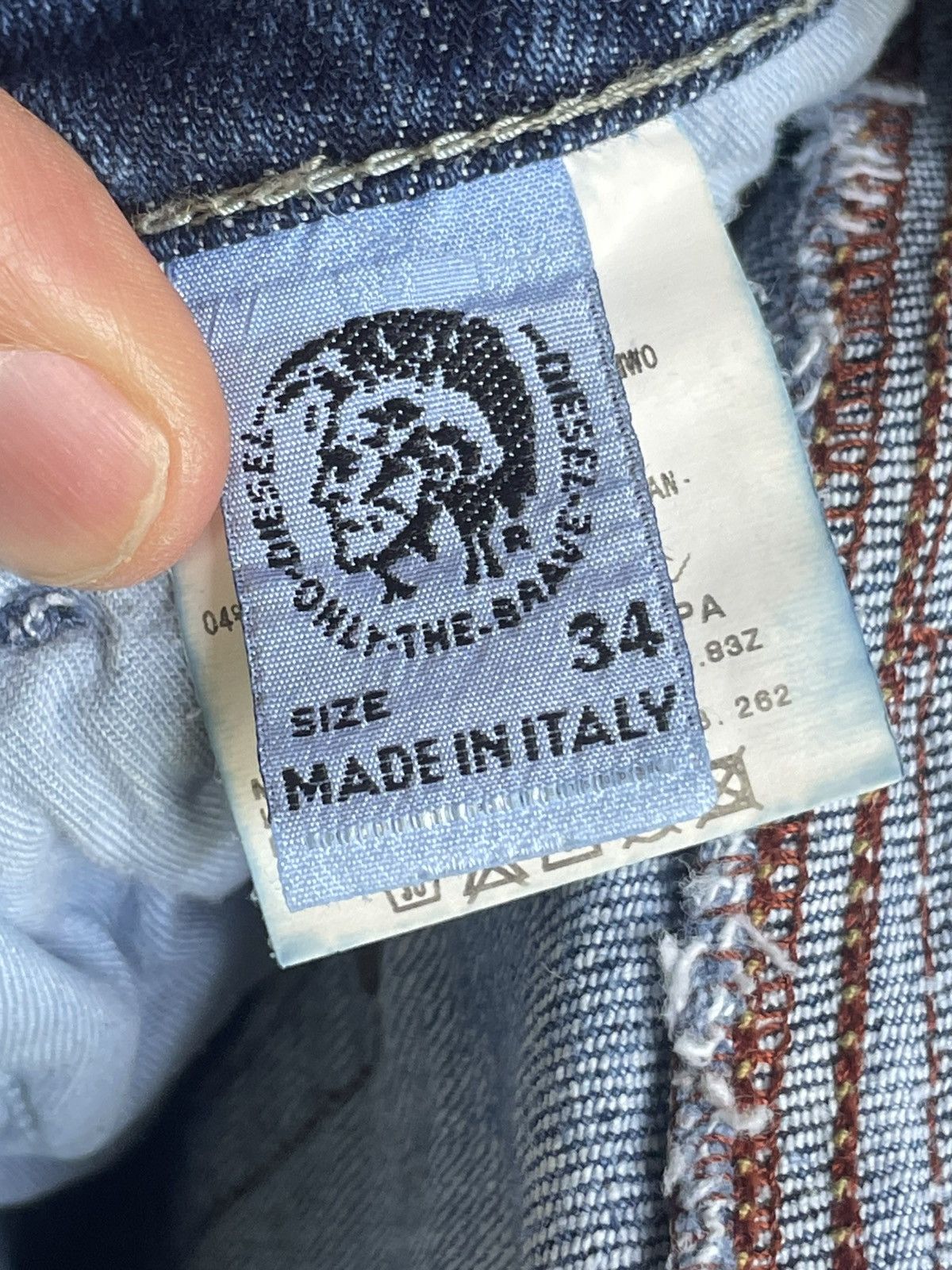 Diesel Y2K Diesel Riden Jeans Size US 34 / EU 50 - 5 Thumbnail