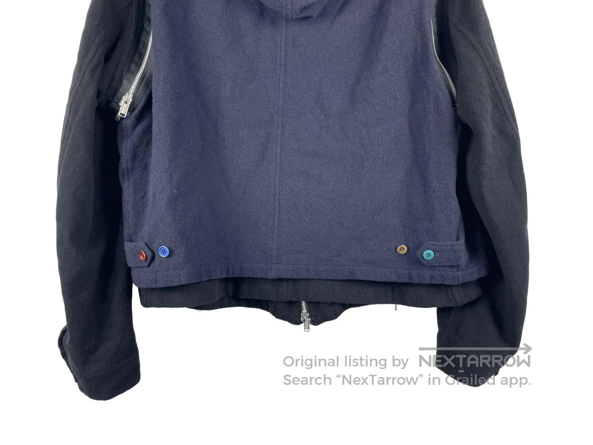 Undercover Undercover Fake Two-Piece Wool Zip Jacket Size US XL / EU 56 / 4 - 4 Thumbnail