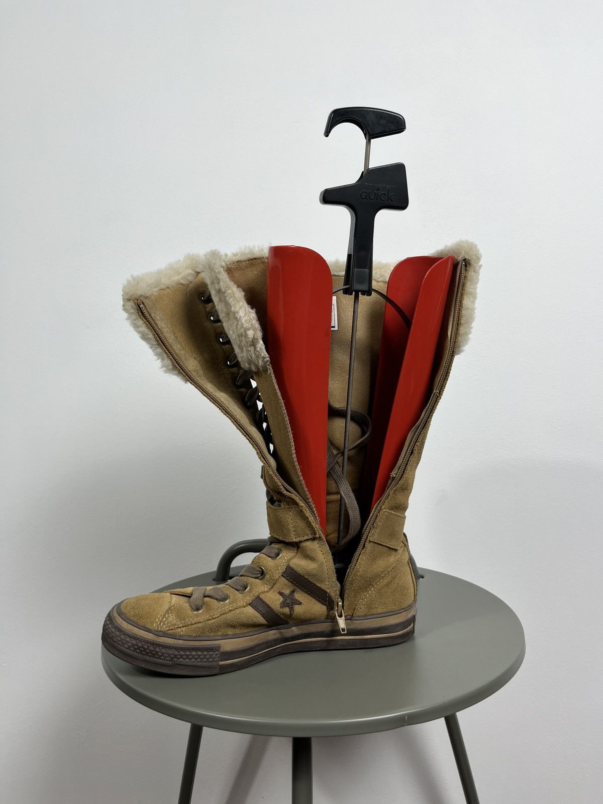 Converse Converse Shearling Leather Suede Boots Winter Buckle Size 9 Size US 9 / IT 39 - 14 Thumbnail