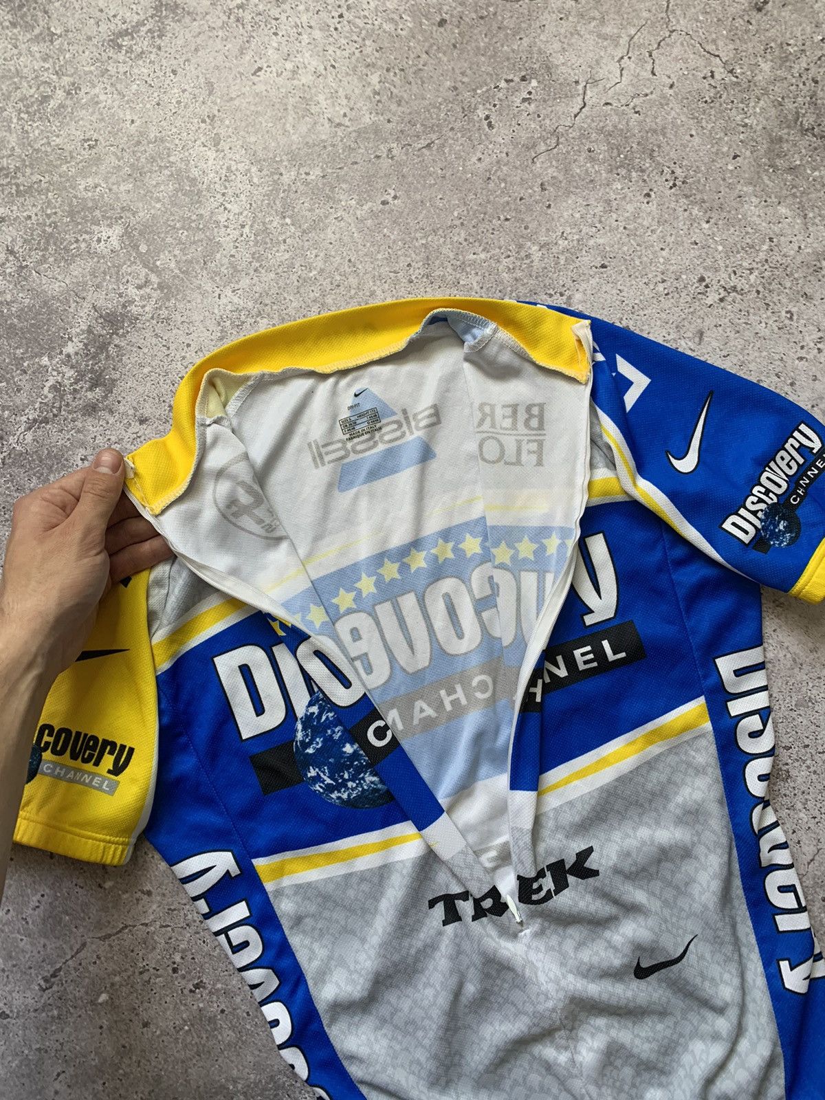 Nike × Vintage VINTAGE NIKE CYCLE CHANNEL DISCOVERY JERSEY ARCHIVE Y2K RARE Size US S / EU 44-46 / 1 - 4 Thumbnail