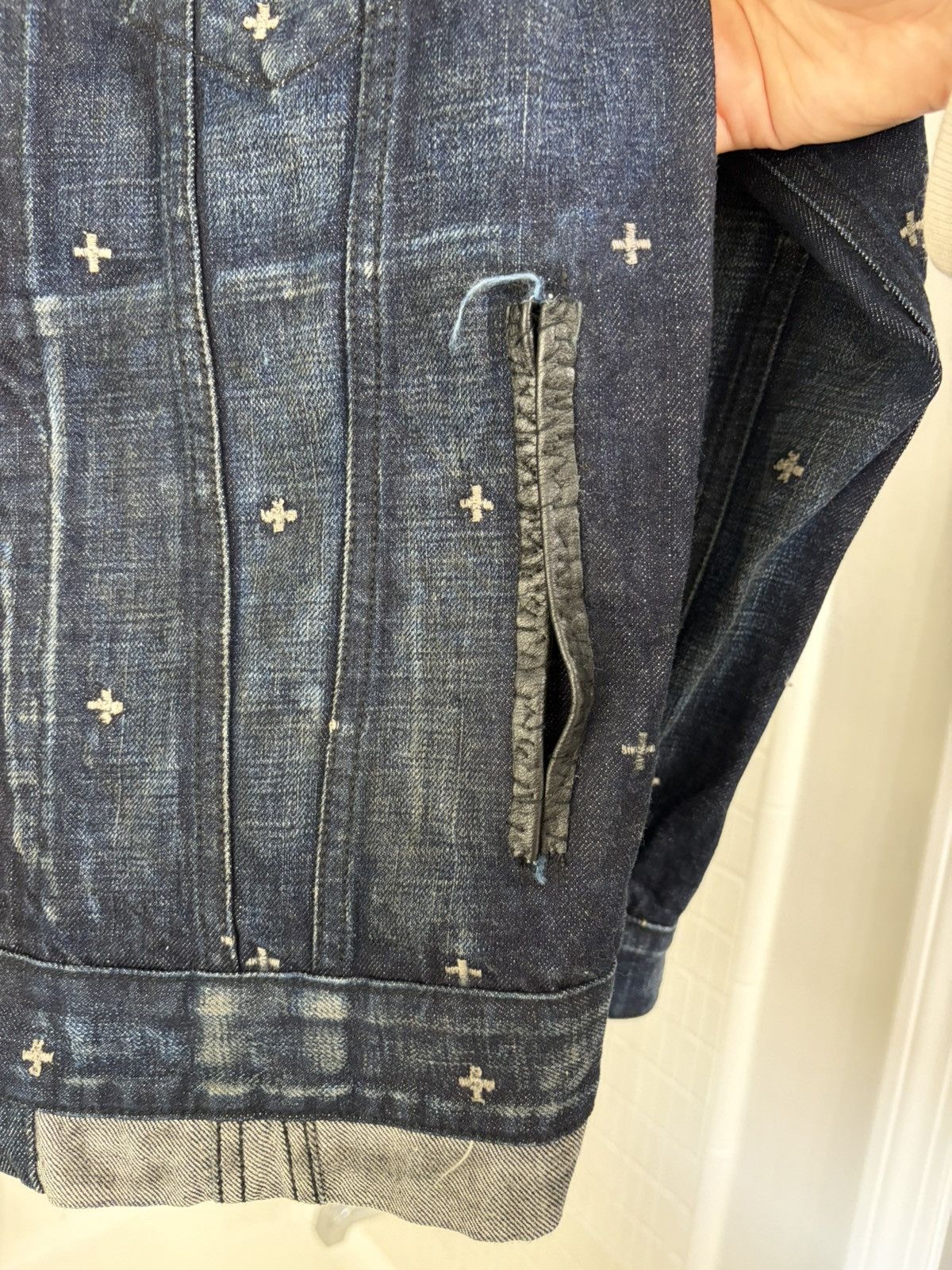Other Rebirth to Tabura Rasa Zip-Up Denim Jacket Size US M / EU 48-50 / 2 - 5 Thumbnail