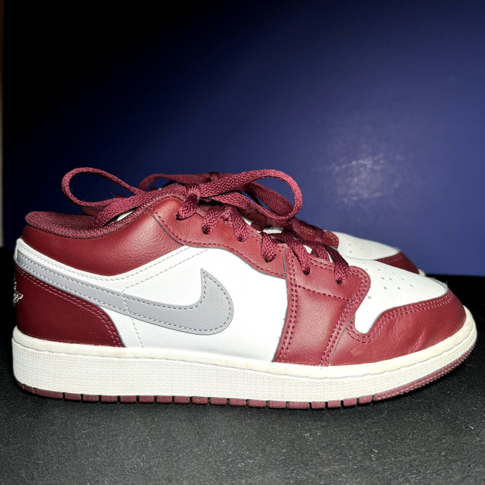 Size 6 - Nike Air Jordan 1 Low GS Cherrywood Red Men's Shoes