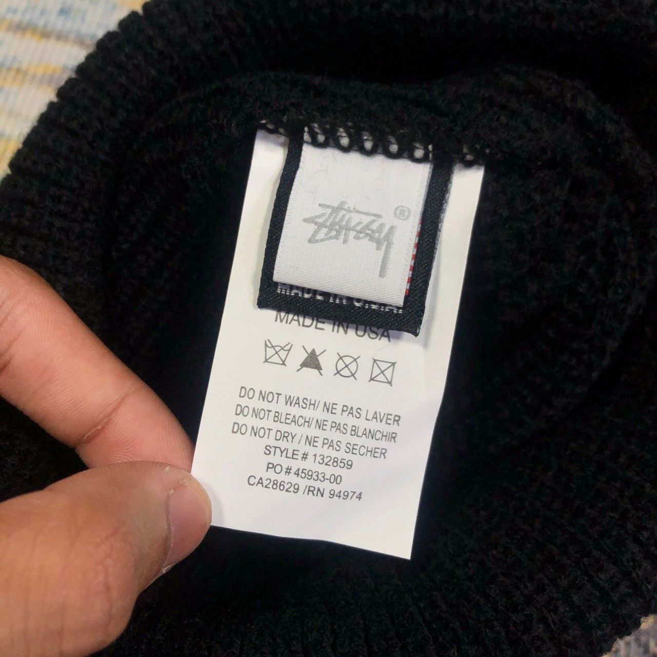 Stussy × Vintage Stussy Small Patch Watch Beanie Size ONE SIZE - 4 Thumbnail