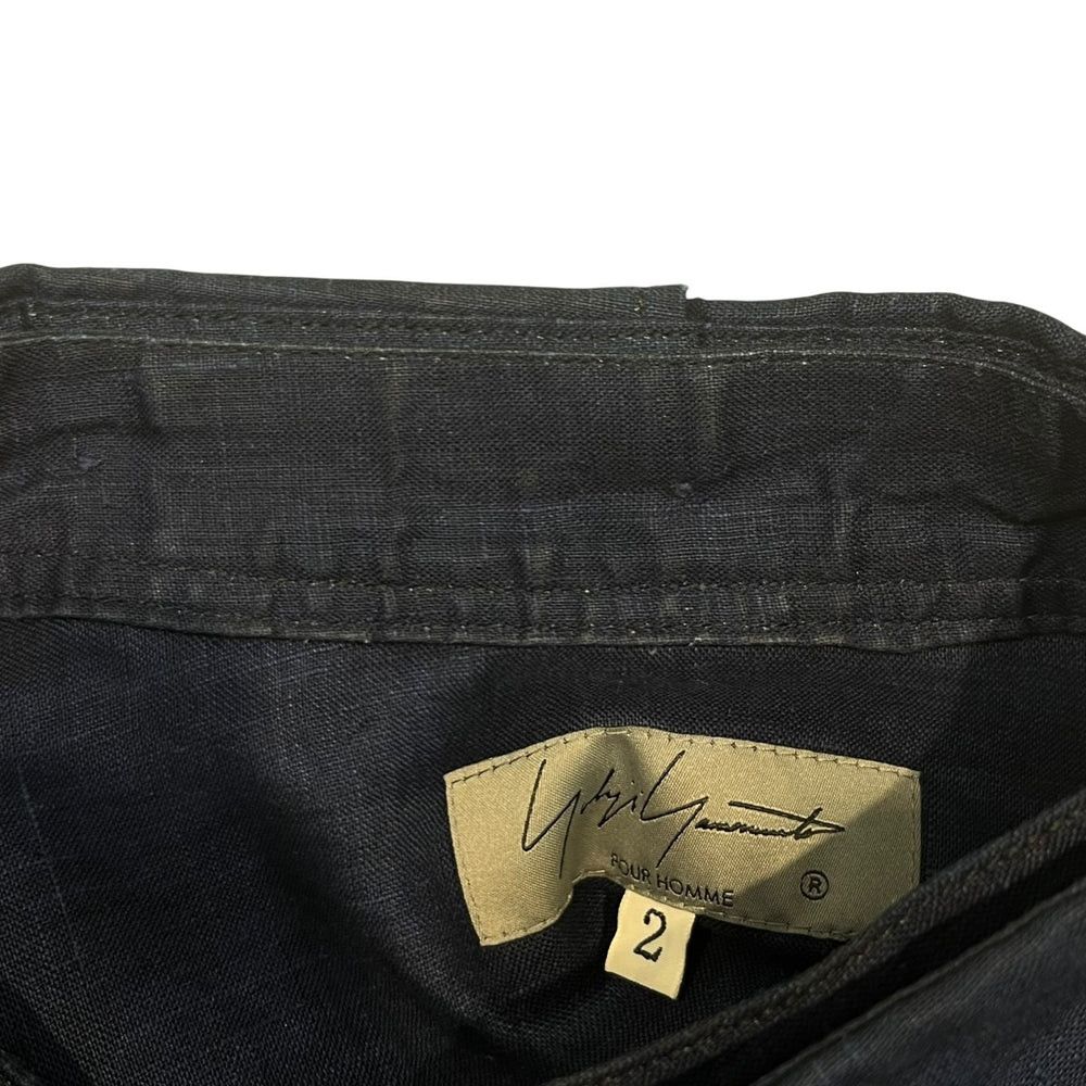 Yohji Yamamoto Yohji Yamamoto pour homme/23ss INDIGO COLLAR FRONT shirt Size US M / EU 48-50 / 2 - 8 Thumbnail