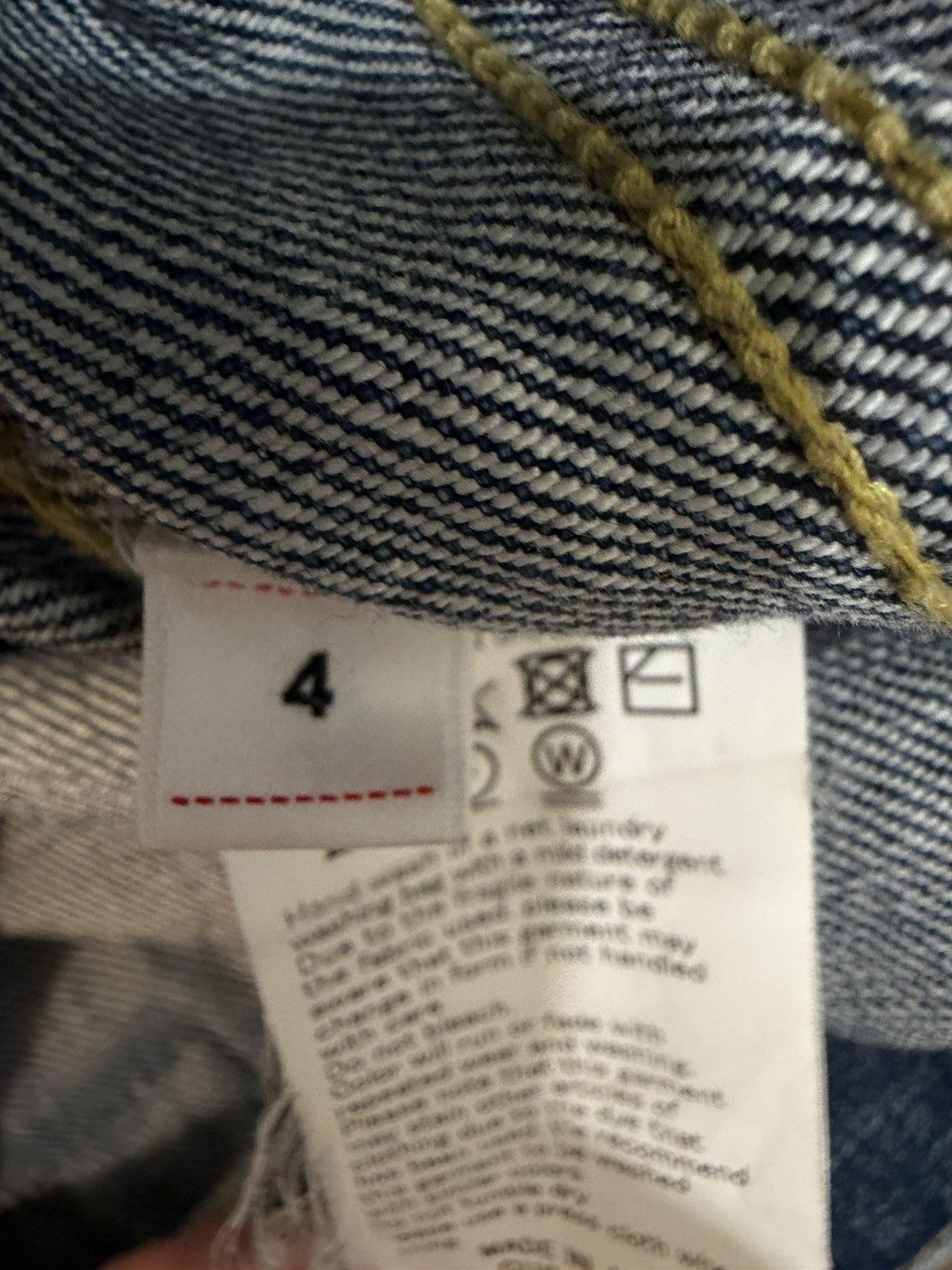Visvim Visvim D1001 Denim Jacket - Size 4 – Hand Distr Size US XL / EU 56 / 4 - 3 Thumbnail