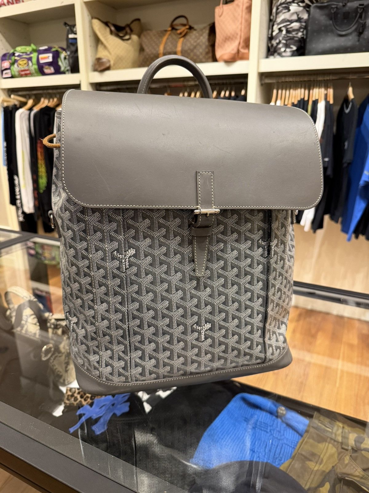 Goyard Goyard Alpin Backpack Grey Size ONE SIZE - 1 Thumbnail
