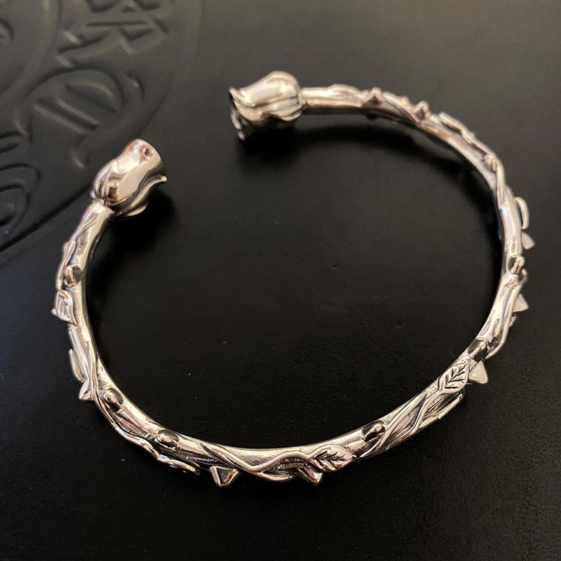 Jewelry Trendy Elegant Rose Bracelets Size ONE SIZE - 5 Thumbnail
