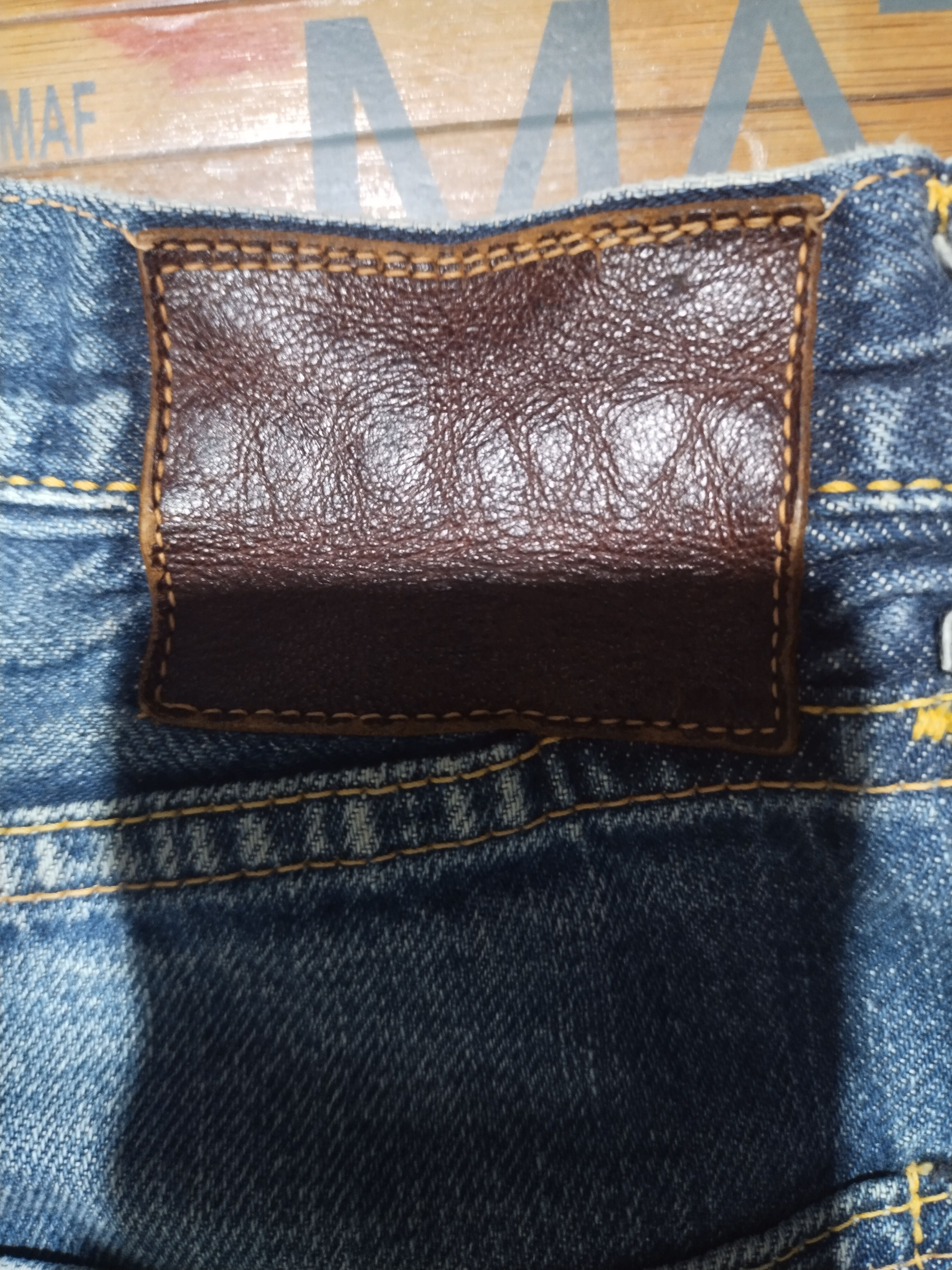 Japanese Brand × Vintage Evisu Yamane Size US 33 - 12 Thumbnail