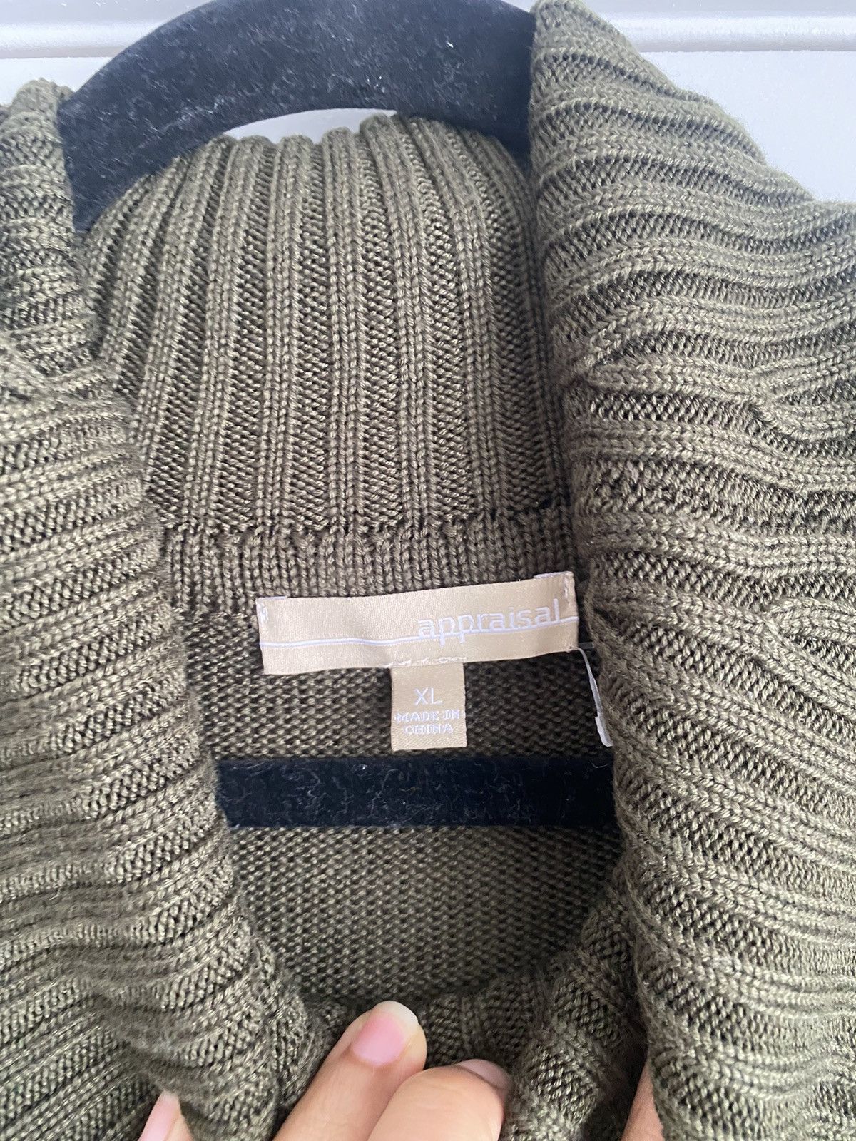 Other Appraisal Women's Sweater Dress Brown Turtle Neck Knit Mini Size XL / US 12-14 / IT 48-50 - 8 Thumbnail