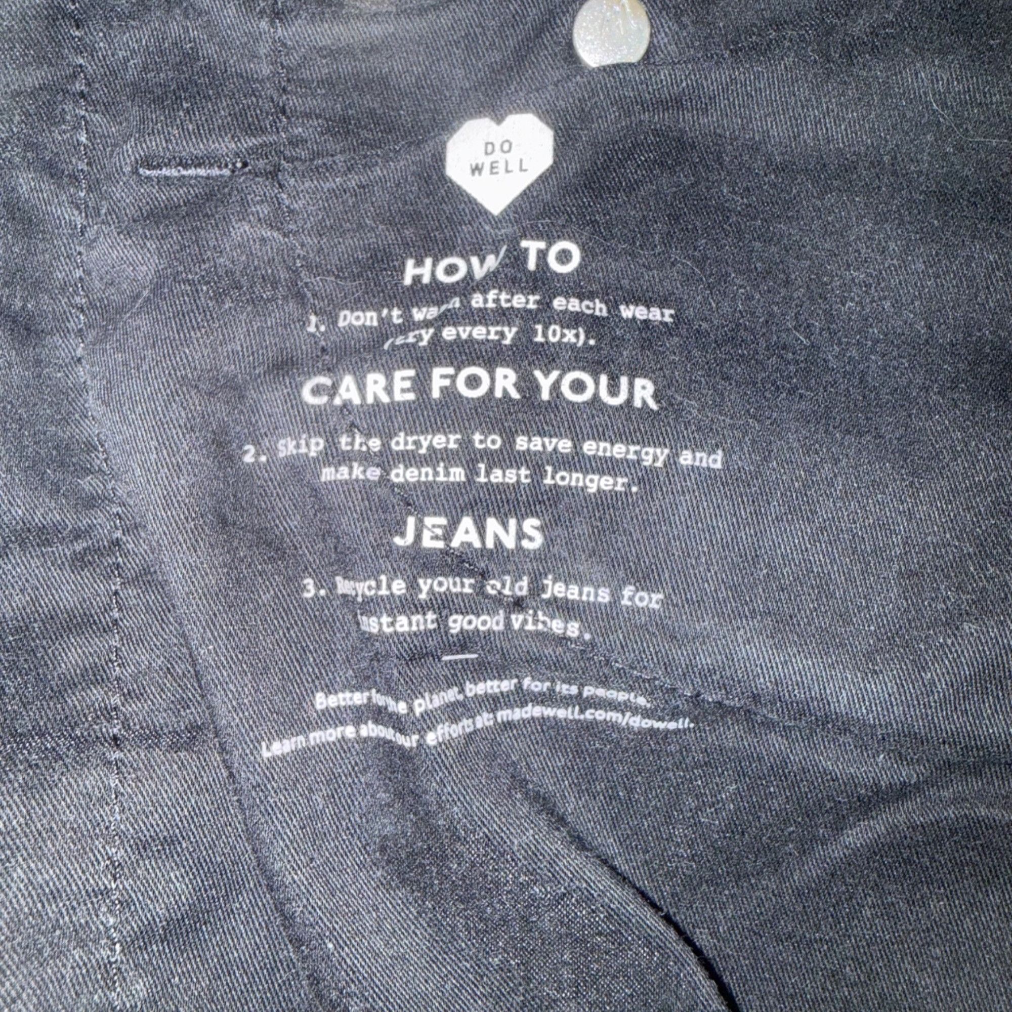 Madewell Madewell The Perfect Vintage Jean Black High Rise Cropped Ra Size 24" / US 00 / IT 34 - 5 Thumbnail