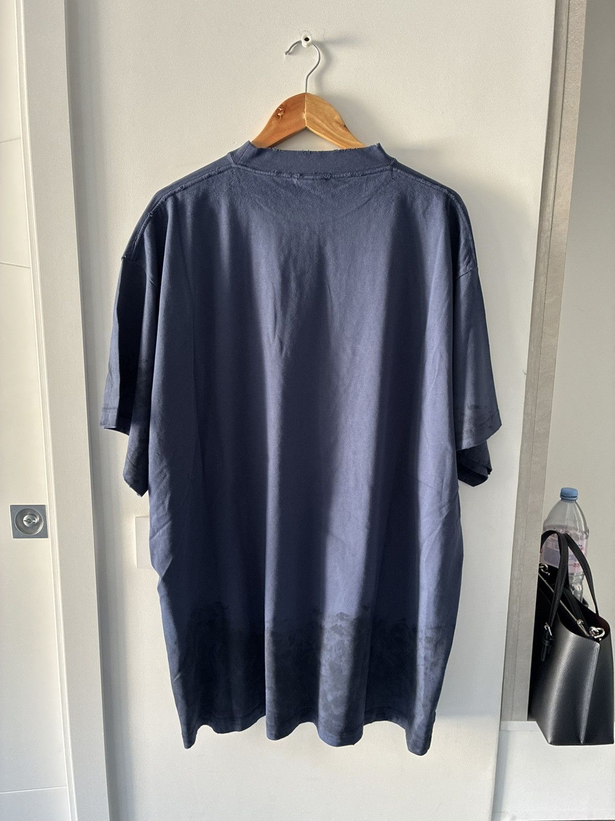 Balenciaga Balenciaga 3B Stencil Oversized T Shirt Size US XL / EU 56 / 4 - 2 Thumbnail