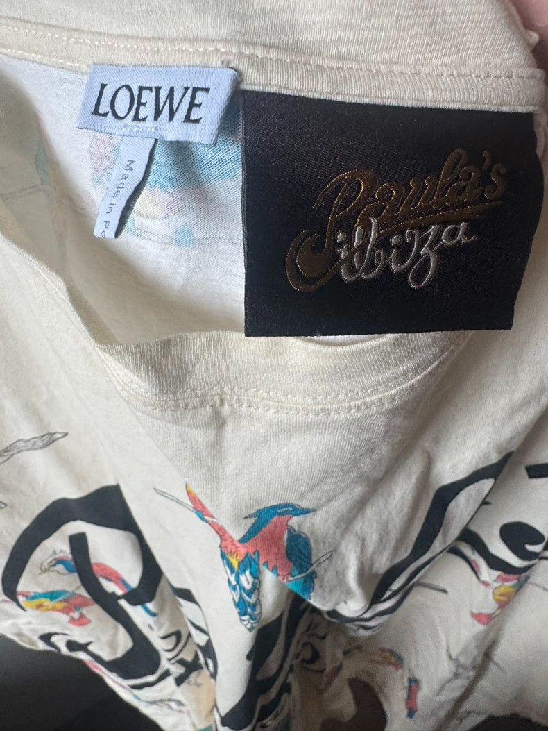 Loewe LOEWE Paula's beige short-sleeved T-shirt Size US L / EU 52-54 / 3 - 4 Thumbnail