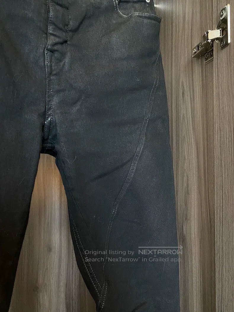 Rick Owens RICK OWENS Spiral Wax Denim Pants Size US 31 - 2 Thumbnail