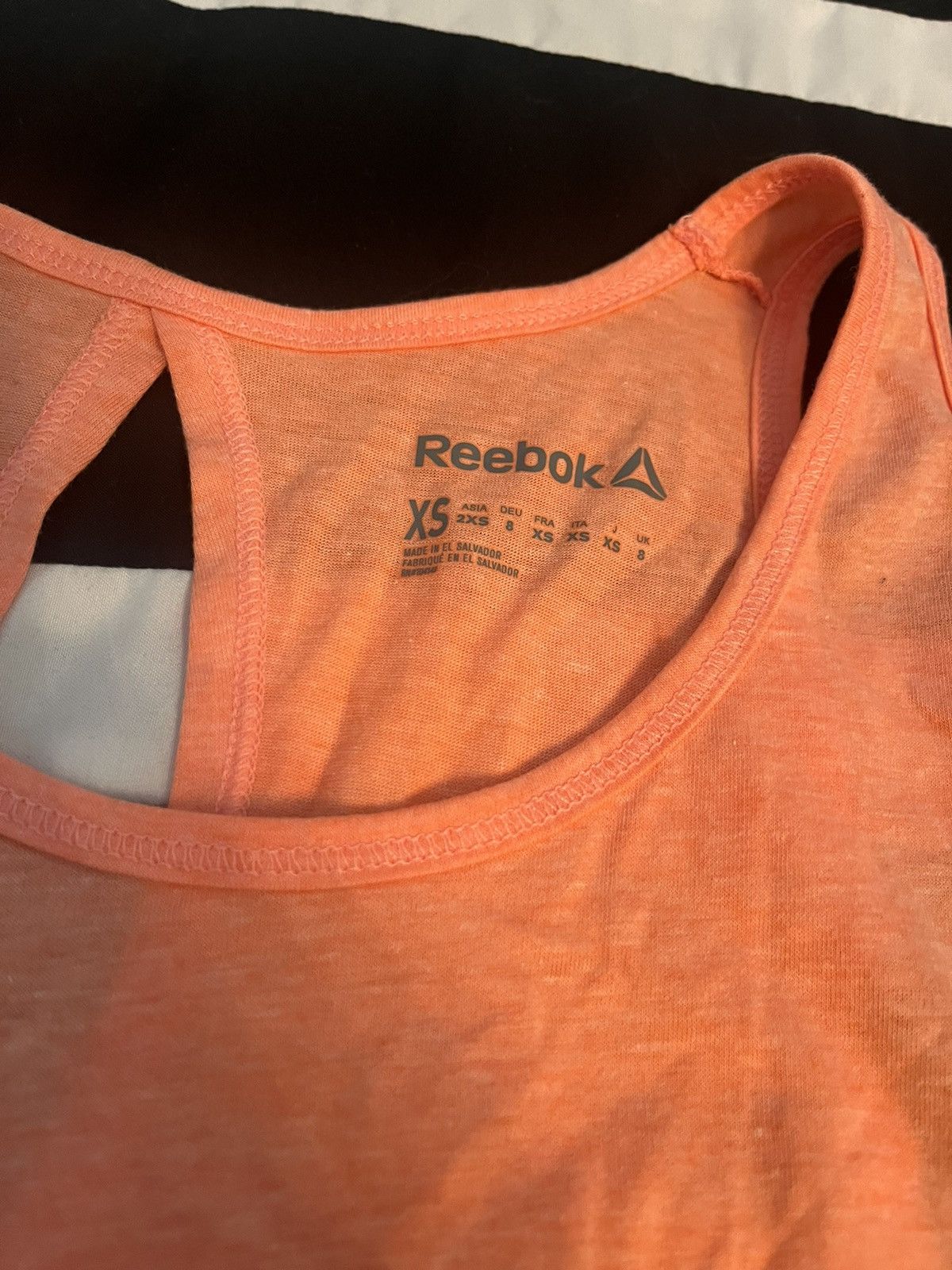 Reebok Coral tank top with split back Size XS / US 0-2 / IT 36-38 - 2 Thumbnail