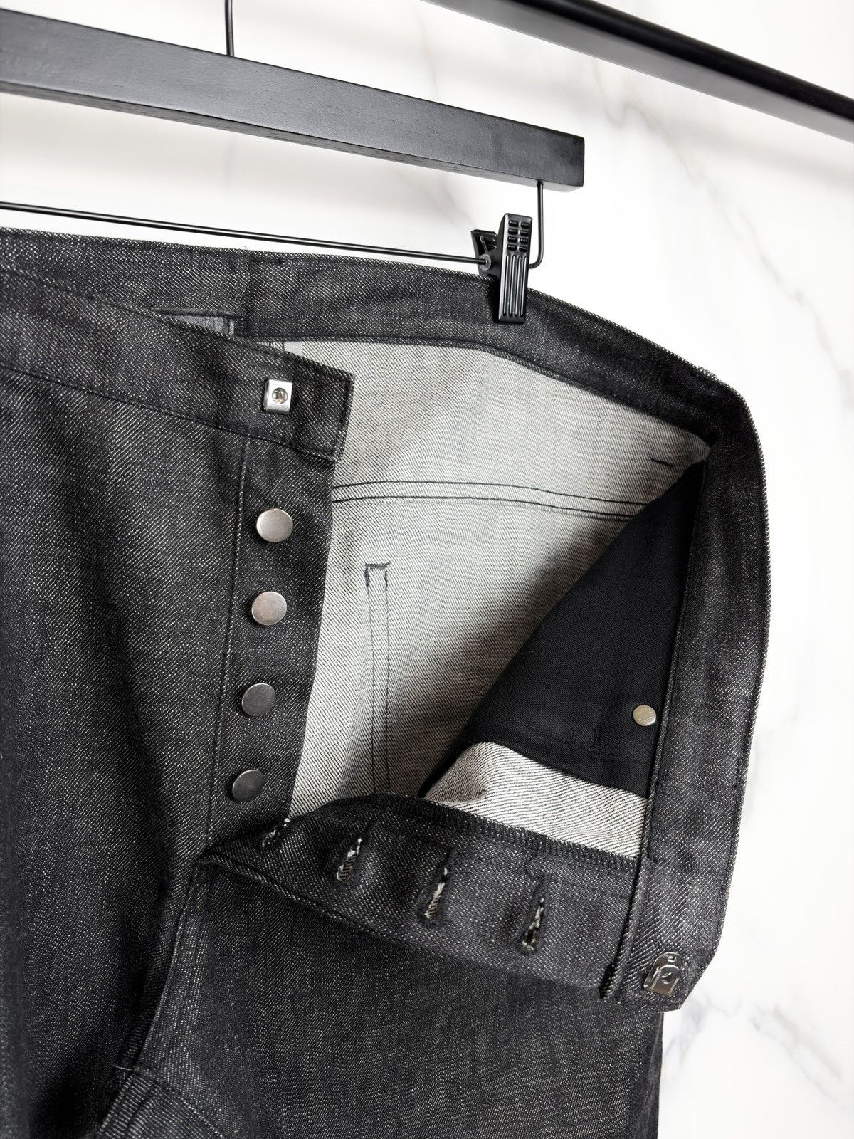 Dior Dior Homme Black Made In Japan Denim Jeans KVA Unaltered Size US 36 / EU 52 - 8 Thumbnail