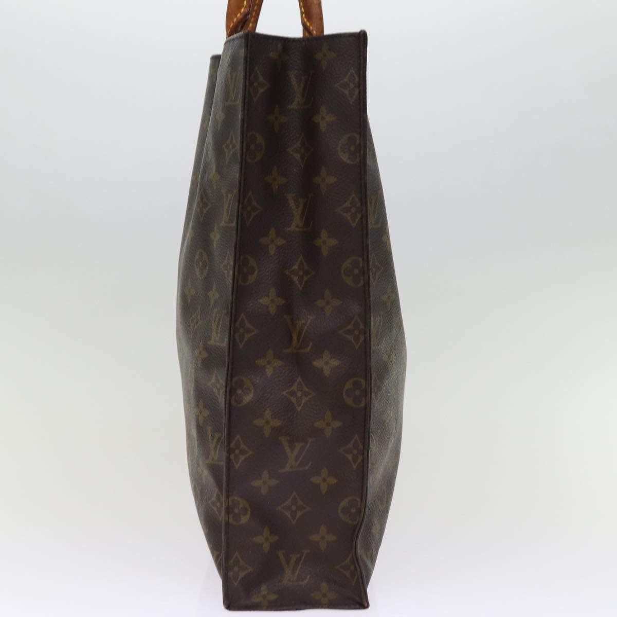 Louis Vuitton LOUIS VUITTON Monogram Sac Plat Hand Bag M51140 Size ONE SIZE - 4 Thumbnail