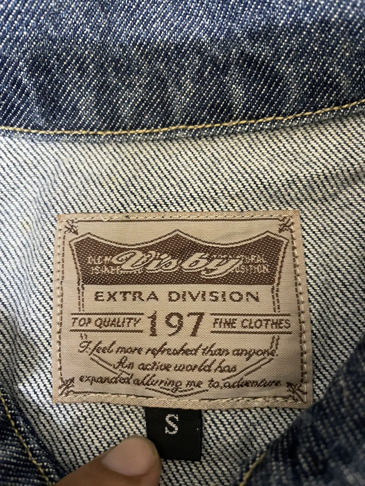 Japanese Brand × Vintage Vintage Vis By Denim Chore Jacket Size US S / EU 44-46 / 1 - 3 Thumbnail