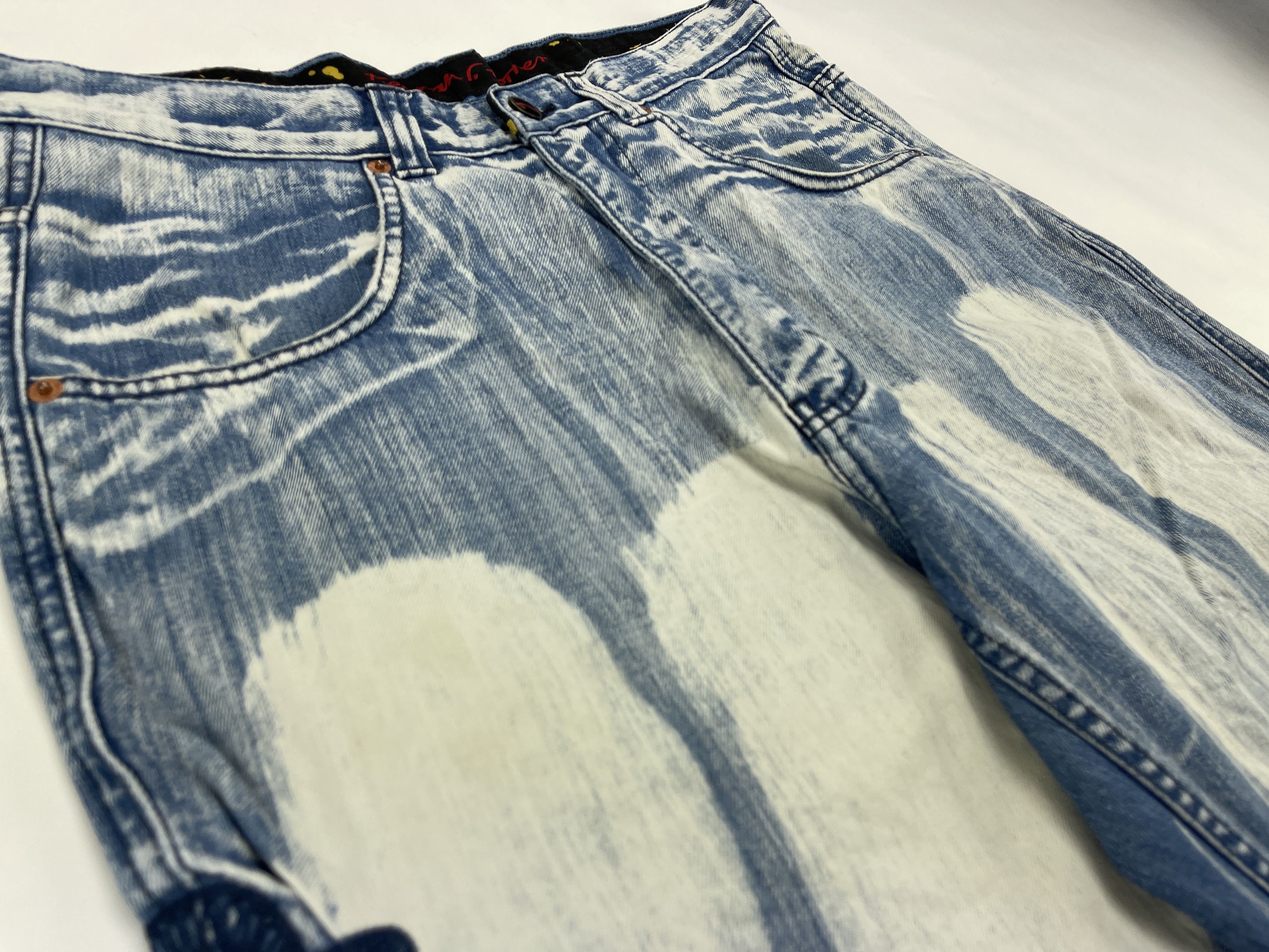 Freeman T. Porter Freeman T. Porter jeans, vintage hip hop baggy, acid wash 34 Size US 34 / EU 50 - 11 Thumbnail