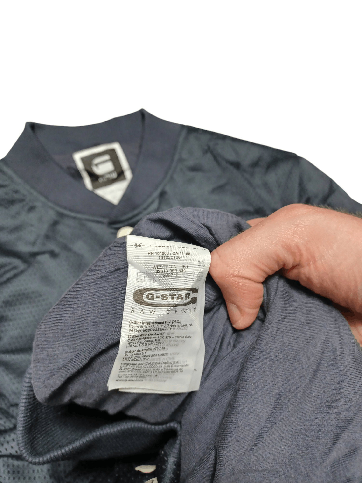 G-Star G STAR RAW 3301 FIRE MILITARY BOMBER JACKET BIGLOGO Size US L / EU 52-54 / 3 - 5 Thumbnail